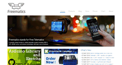 Desktop Screenshot of freematics.com