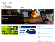 Tablet Screenshot of freematics.com